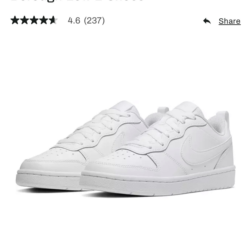 Nike Kids' Grade School Court
Borough Low 2 Shoes